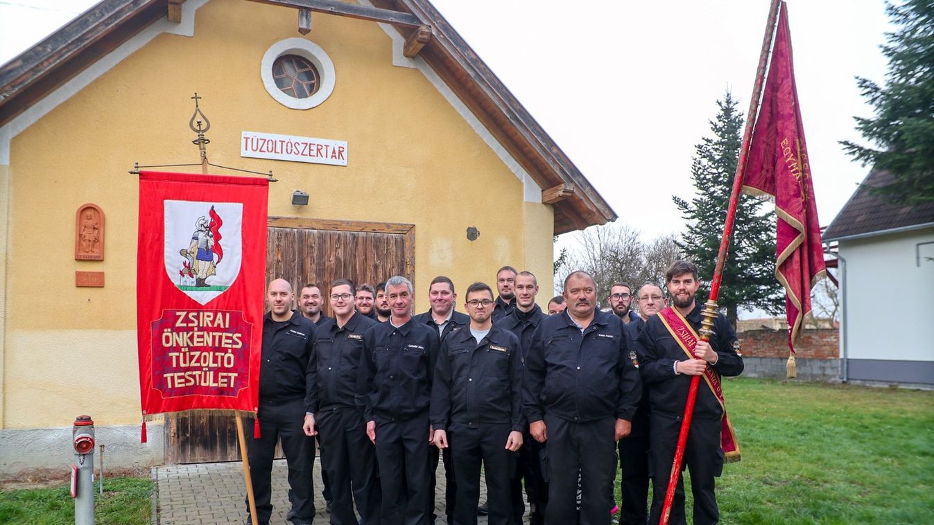 A zsirai önkéntes tűzoltók minden alkalmat megragadnak, hogy ápolják a barátságot