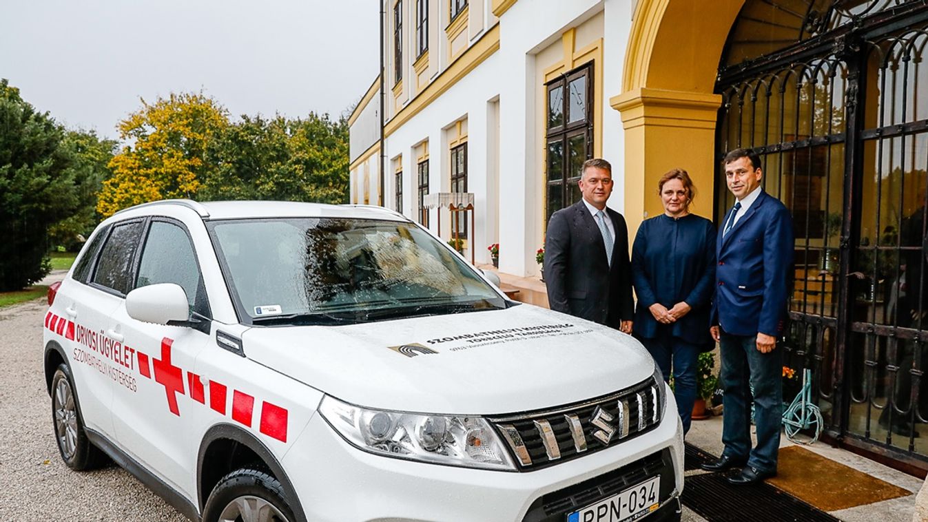 Autót kapott az ügyelet – Még színvonalasabb ellátás a kistérségben