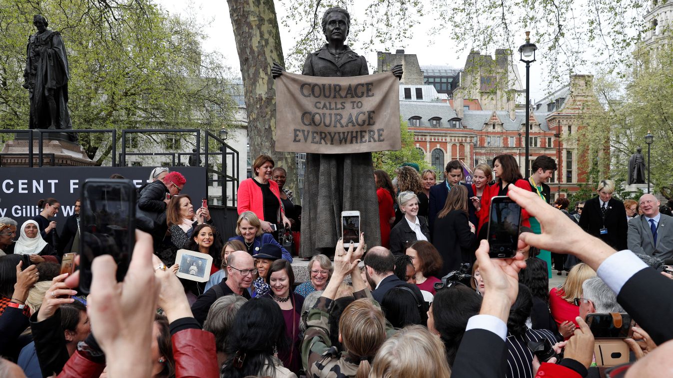 Felavatták Millicent Fawcett szobrát