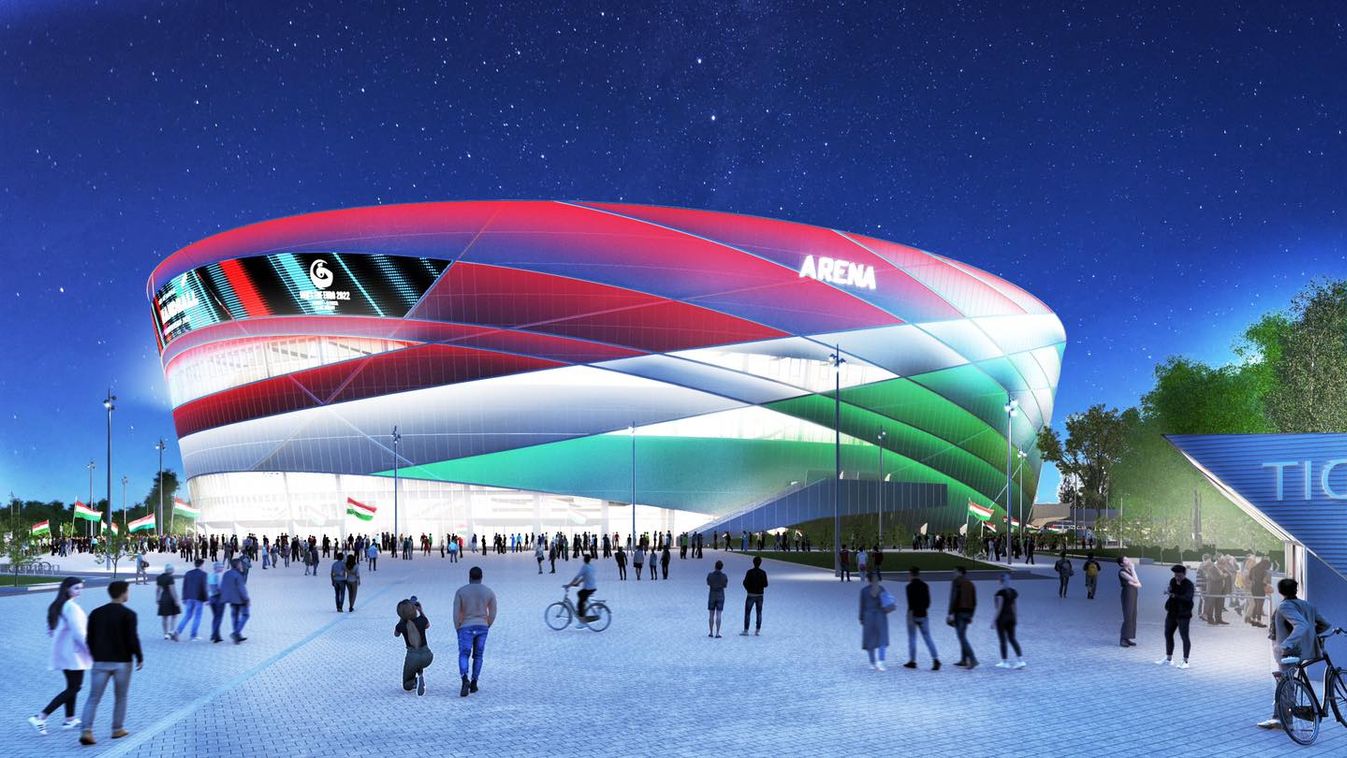 Európa legnagyobb fedett arénája épül Budapesten