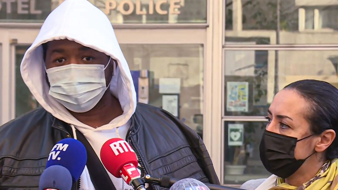 Az állítólagos rendőri erőszak színes bőrű áldozataival van tele a francia sajtó
