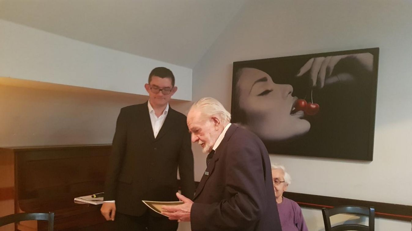 Életműdíjat kapott Láng Gusztáv