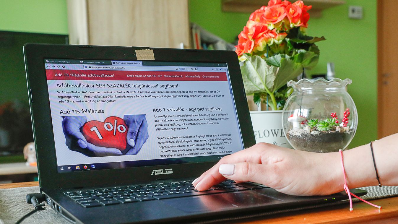 Az egy százalék felajánlásának ideje május 20-ig tart