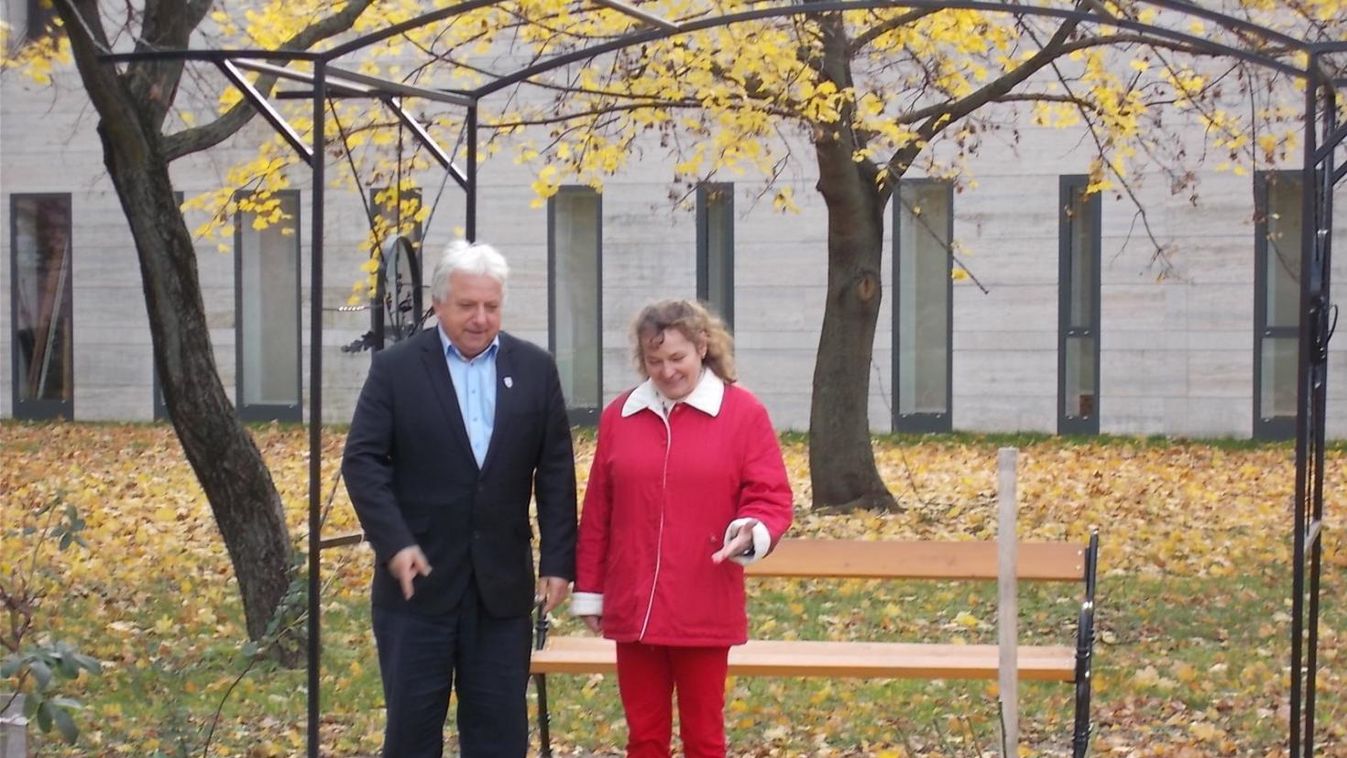 Emlékparkot szavaztak meg dr. Kiss Péter tiszteletére a celli városházánál