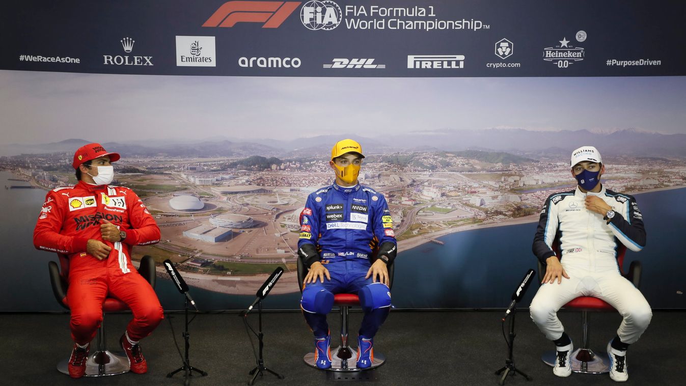 Norris, Sainz, Russell indul az élről Szocsiban