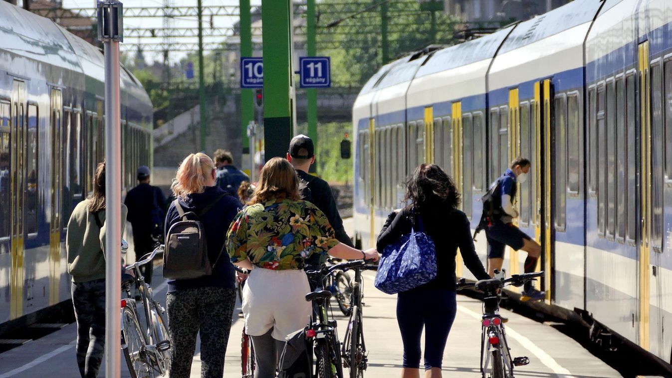 Egyre többen szállítanak kerékpárt a hazai vonatokon