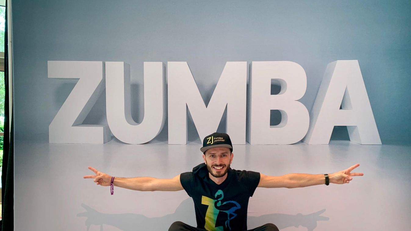 A Szombathelyen élő Horváth Ádámnak a zumba nem csak hobbi, hanem valódi hivatás