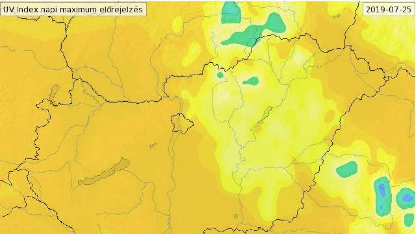 Kánikula és extrém UV-B-sugárzás miatt is figyelmeztetnek