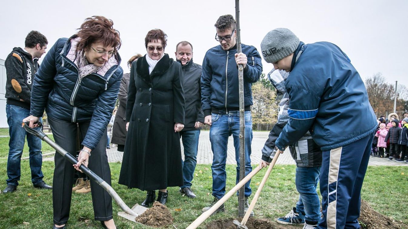 Emlékfa ültetéssel és rajzkiállítással zárták a Szent Márton Projekthetet