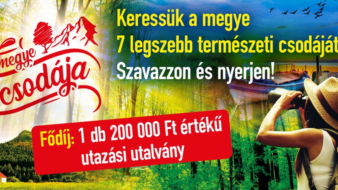 Vas megye 7 csodája: elindult a szavazás – Húsz jelölt közül lehet választani