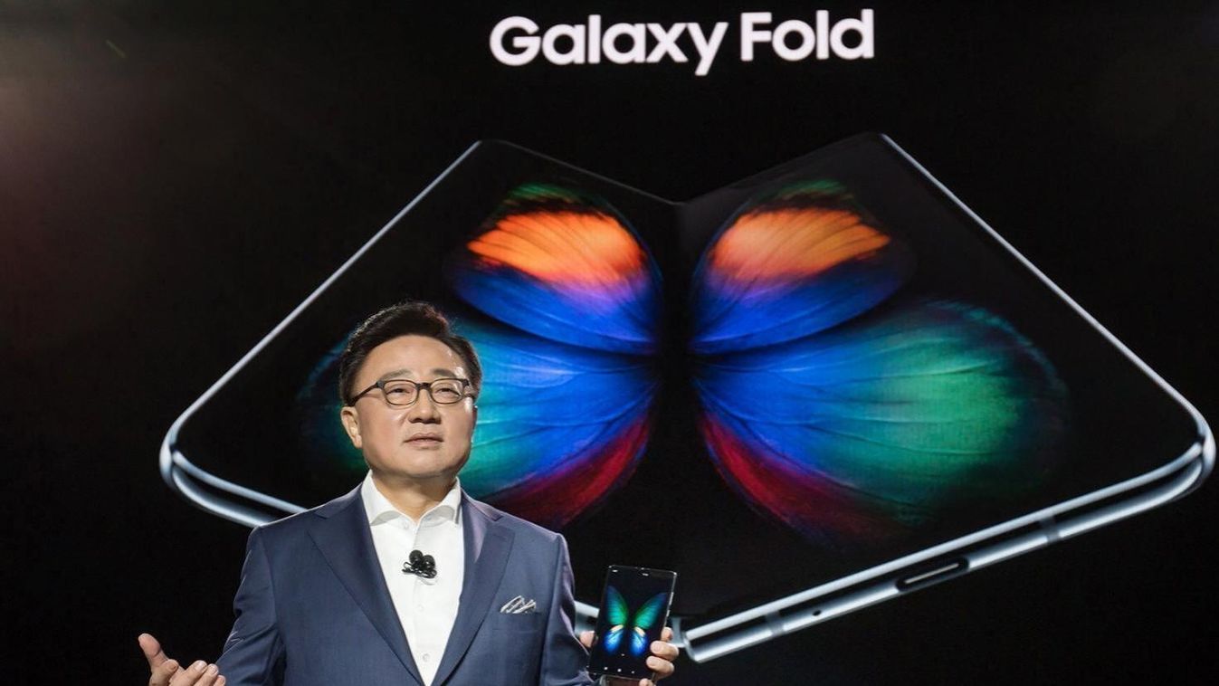 Reped és törik a Samsung hajtogatható csúcstelefonja