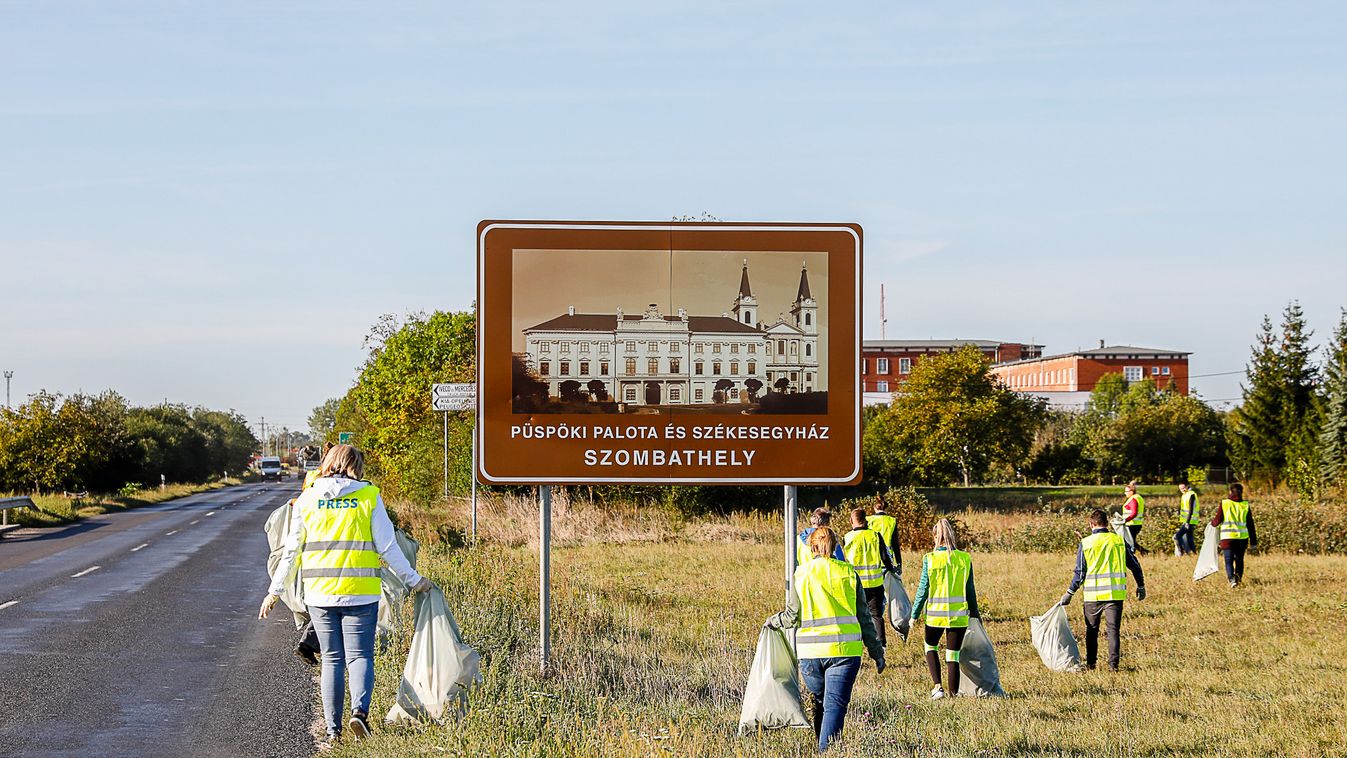 Közhelyekkel mondta el a városvezetés, hogy a szombathelyiekkel takaríttatnák ki a várost