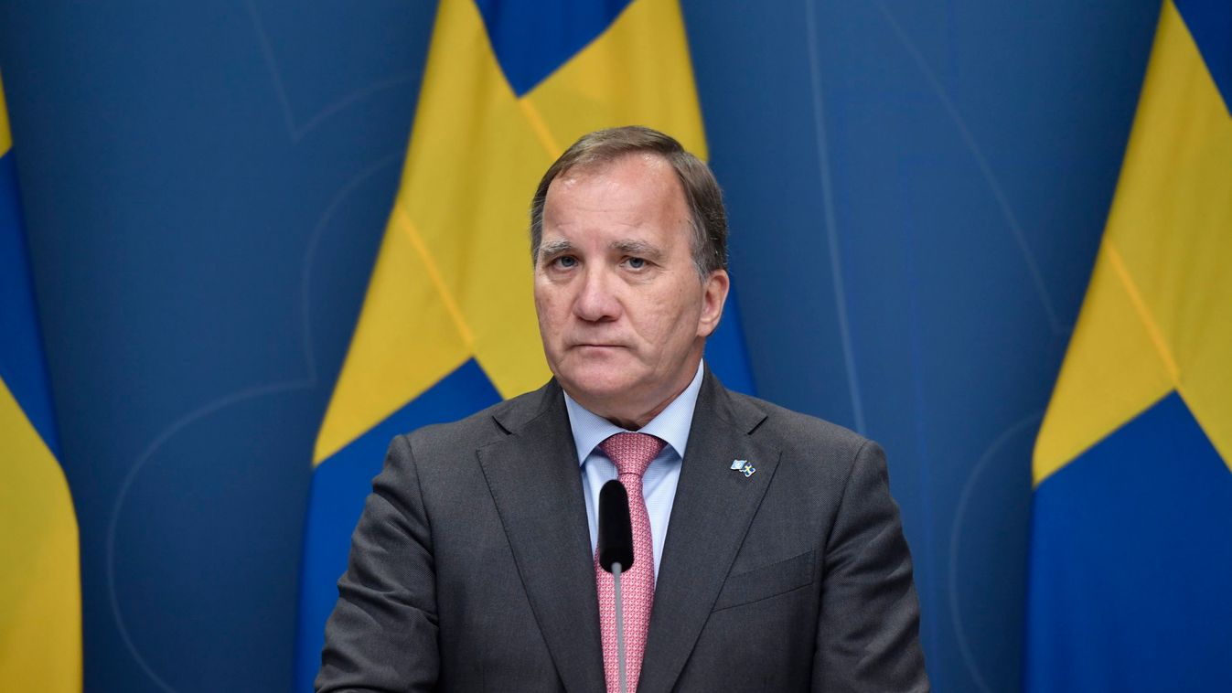 Bejelentette lemondását a svéd kormányfő
