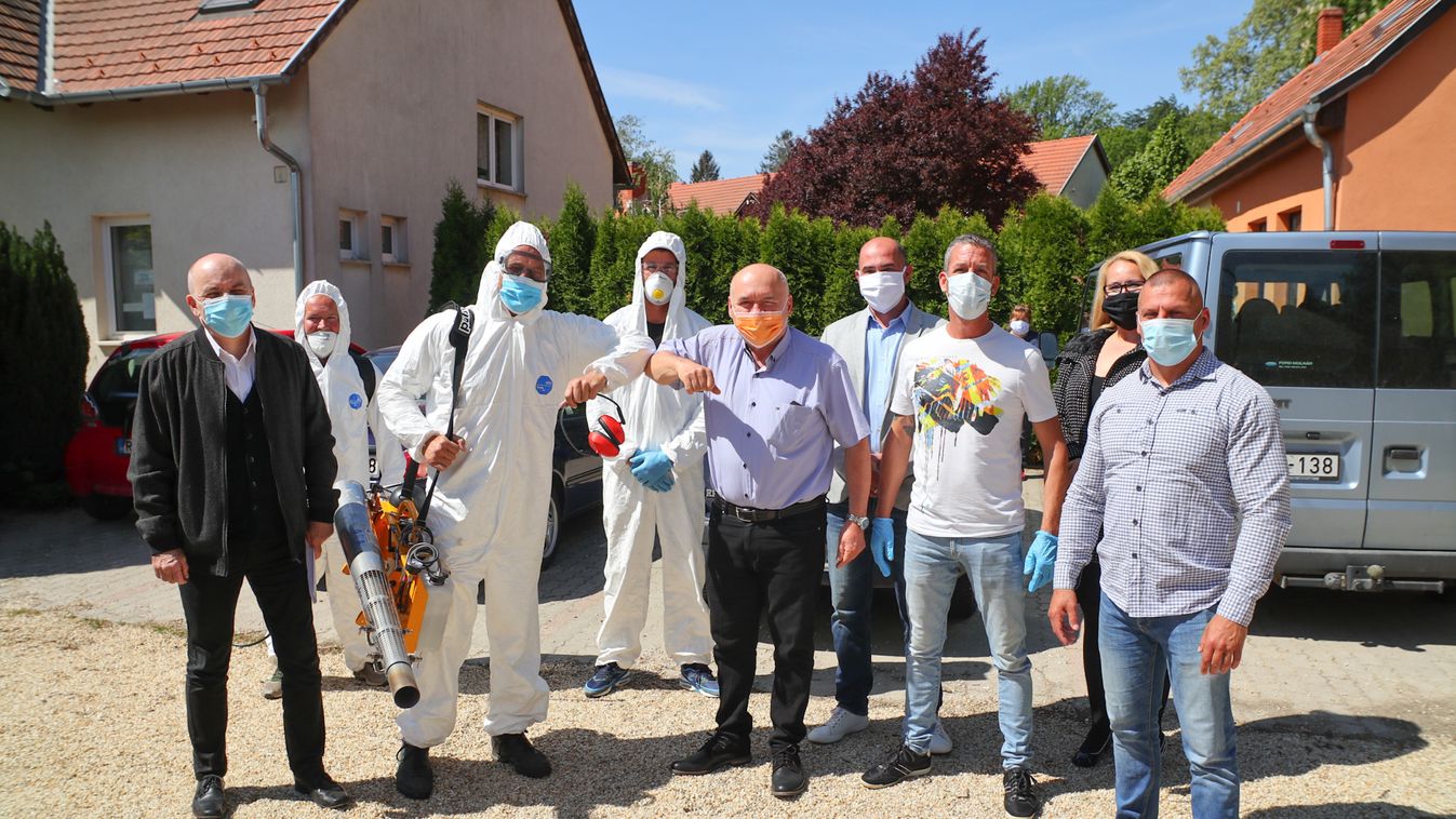 A gencsapáti Ernuszt Kelemen Gyermekotthonban végeztek fertőtlenítést
