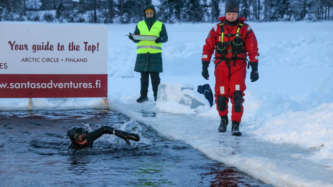 Egy francia teljesítette elsőként az ultratriatlont sarkvidéki körülmények között