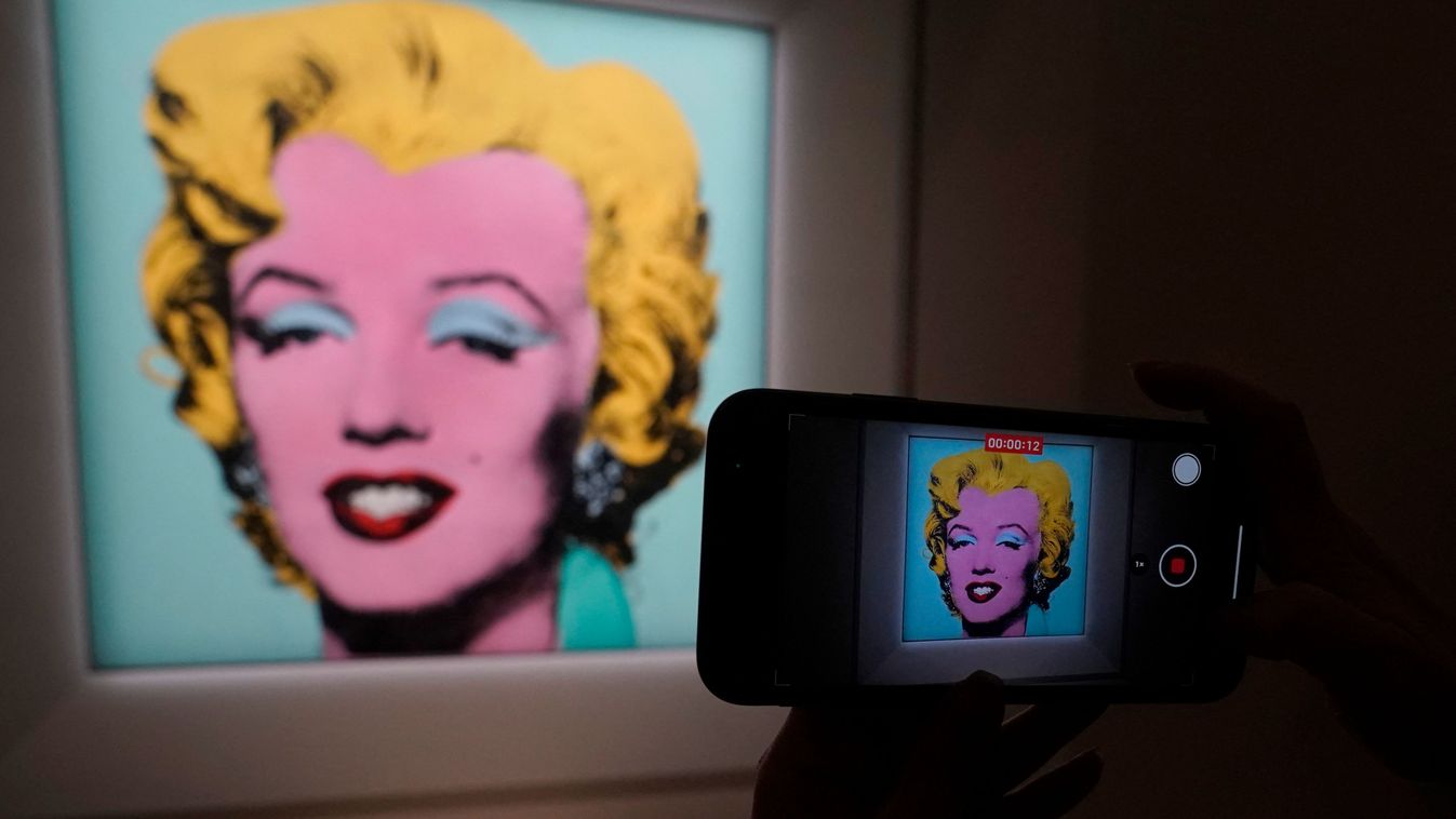 Akár 200 millió dollárt érhet Andy Warhol egy Marilyn Monroe-t ábrázoló műve