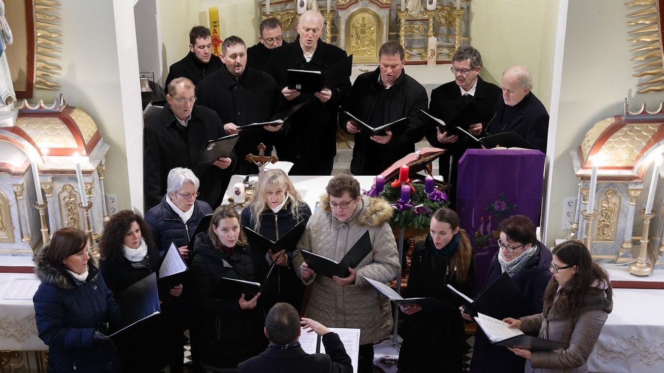 Templomi adventi koncerteken hangolódott a szlovén közösség