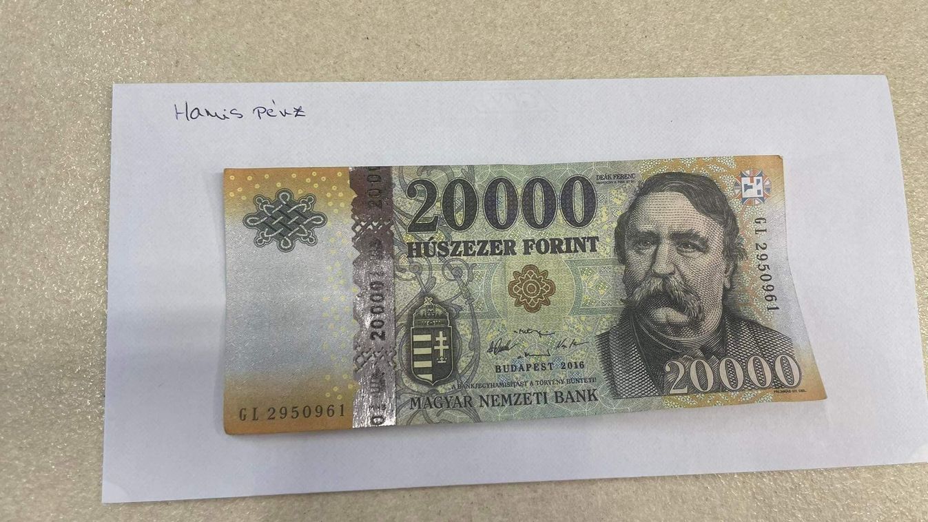 Vigyázat! Hamis húszezresek kerültek forgalomba
