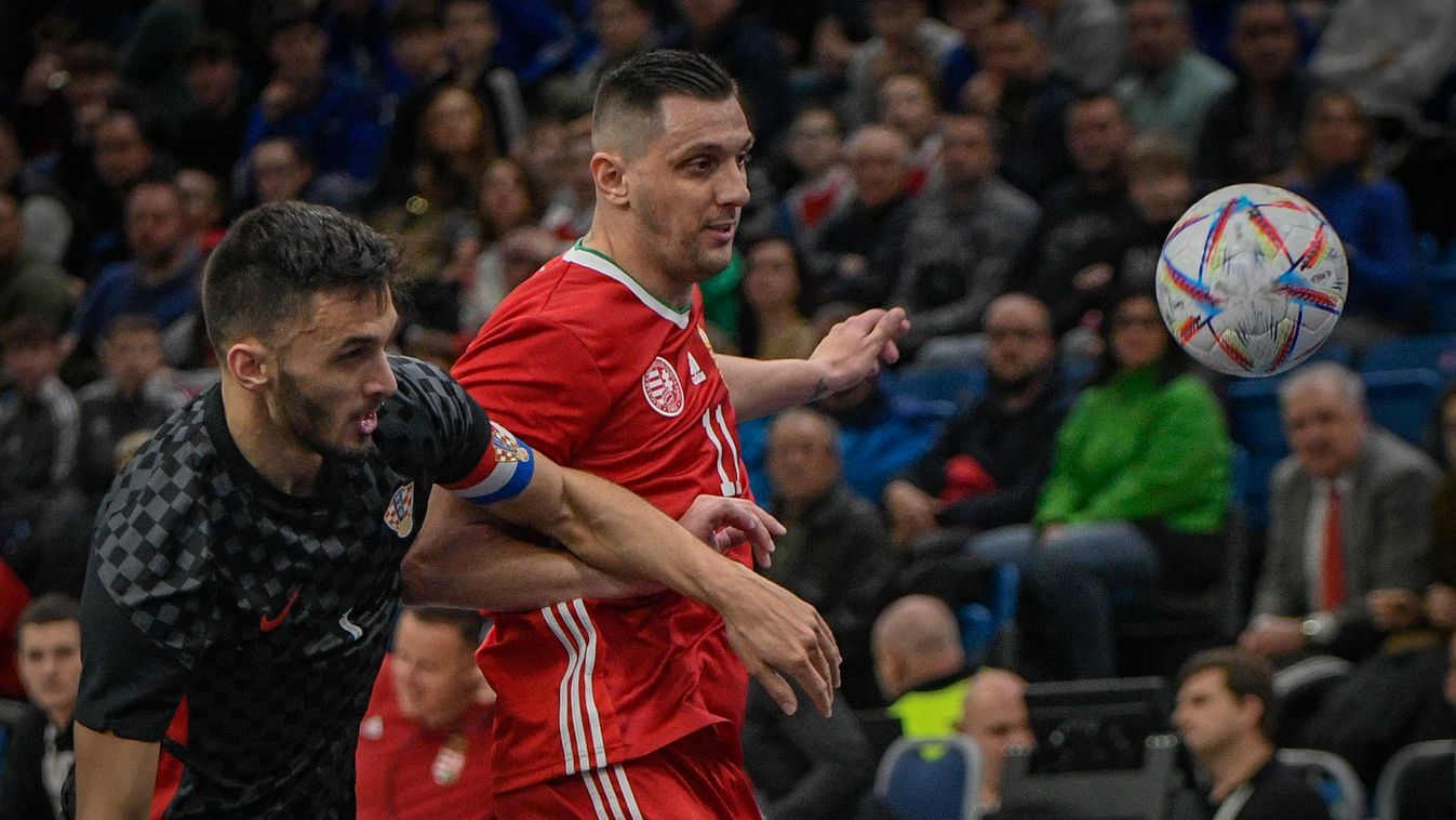 Futsal: közel volt a bravúr - ikszelt a magyar válogatott Horvátországgal
