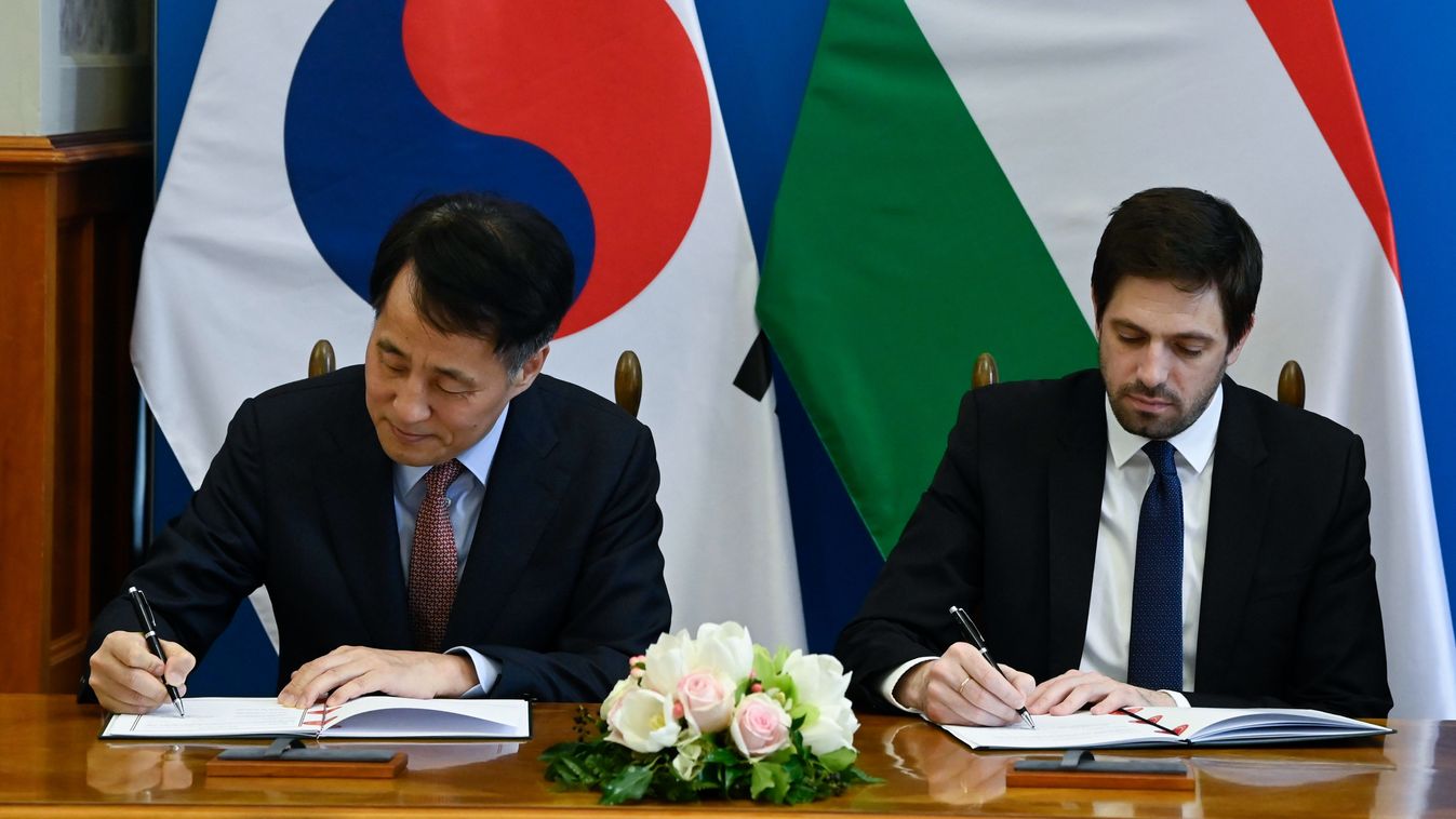 Egyetértési nyilatkozatot írt alá Magyarország és Dél-Korea