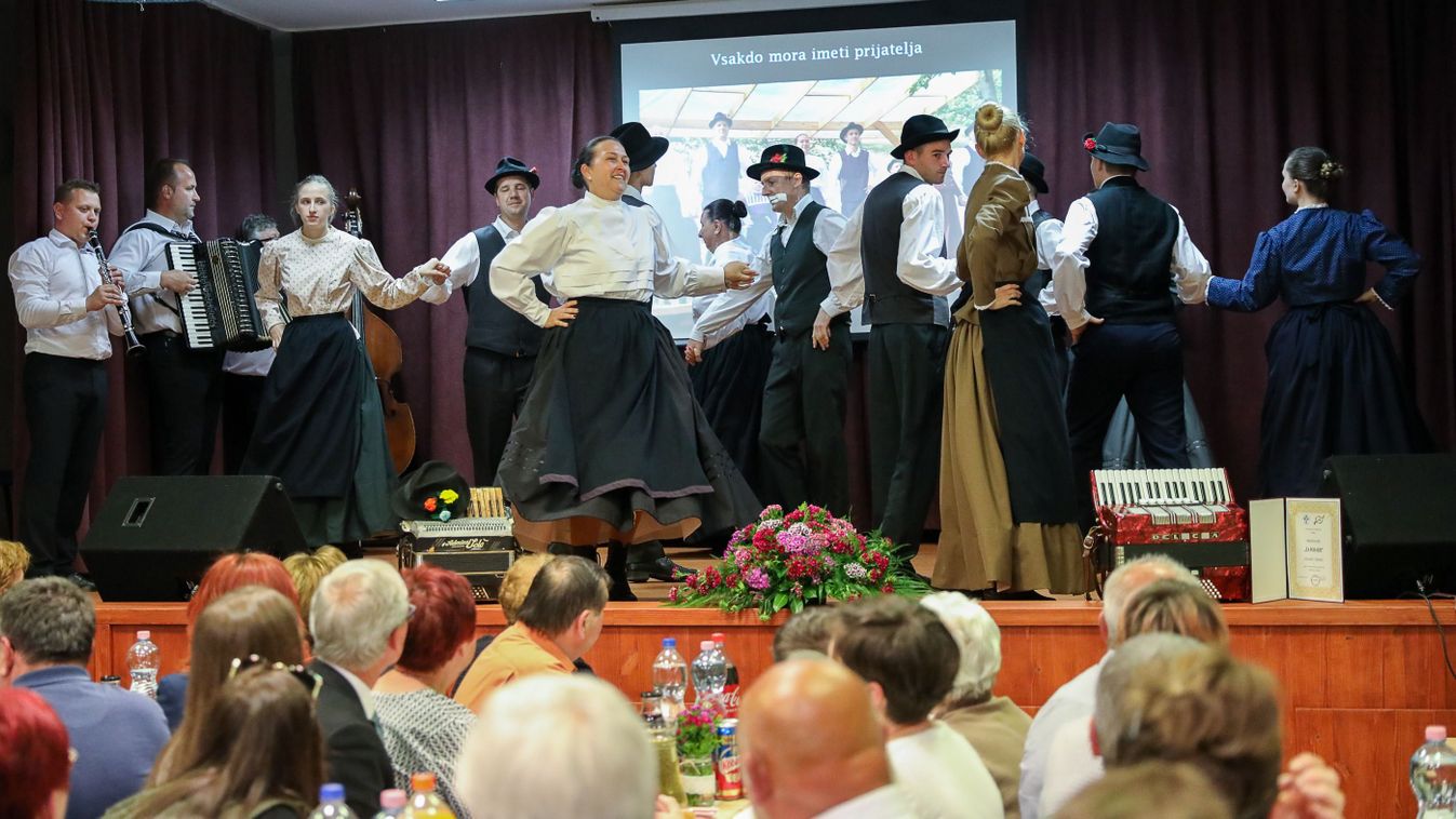 Vidáman, derűsen, baráti szeretettel - Népzenei találkozó Szakonyfaluban - fotók, videó