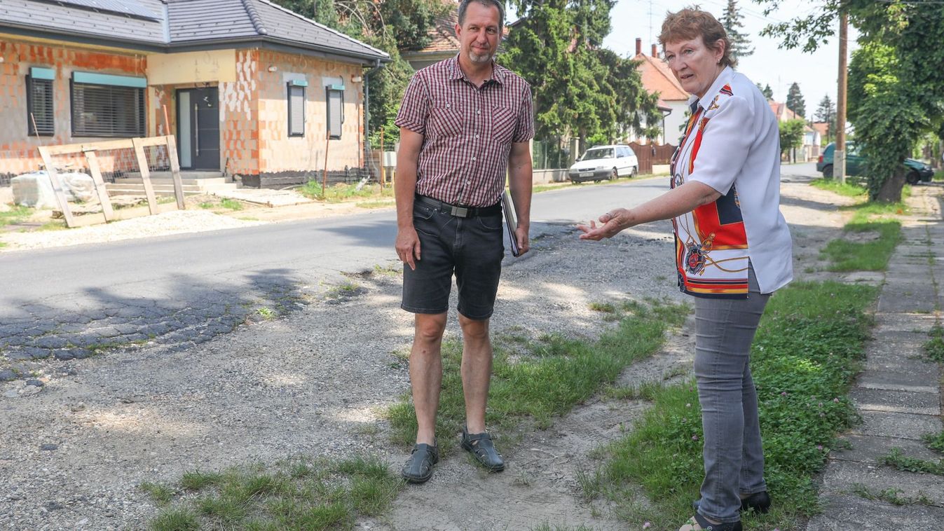 Kámoni utcák felújításáért gyűjtik az aláírásokat: már 250-en csatlakoztak a petícióhoz - videó