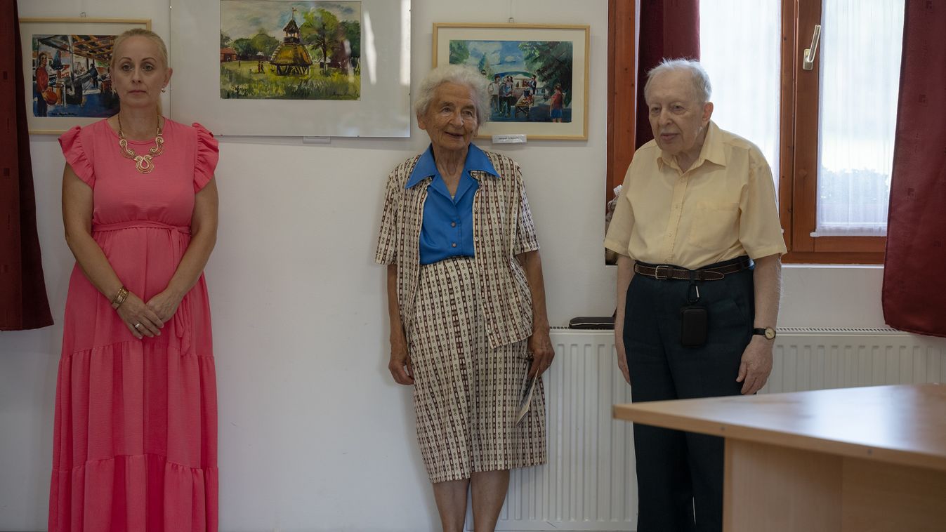 A művész feladata láthatóvá tenni a világot - Pongrácz Zoltán festőművész kiállítása Kercaszomoron