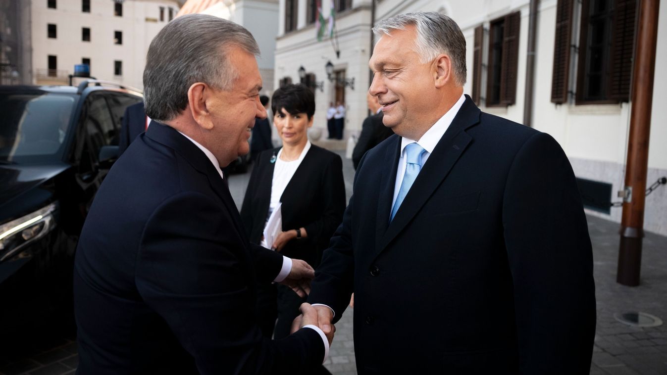 Üzbegisztán elnökével találkozott a magyar miniszterelnök szombaton