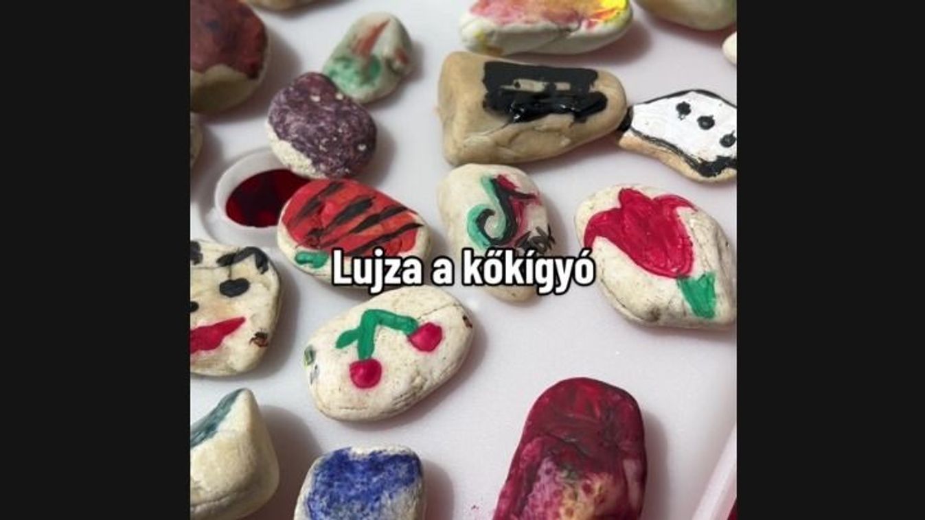 Eszterpercek és Lujza, kőkígyó - videó