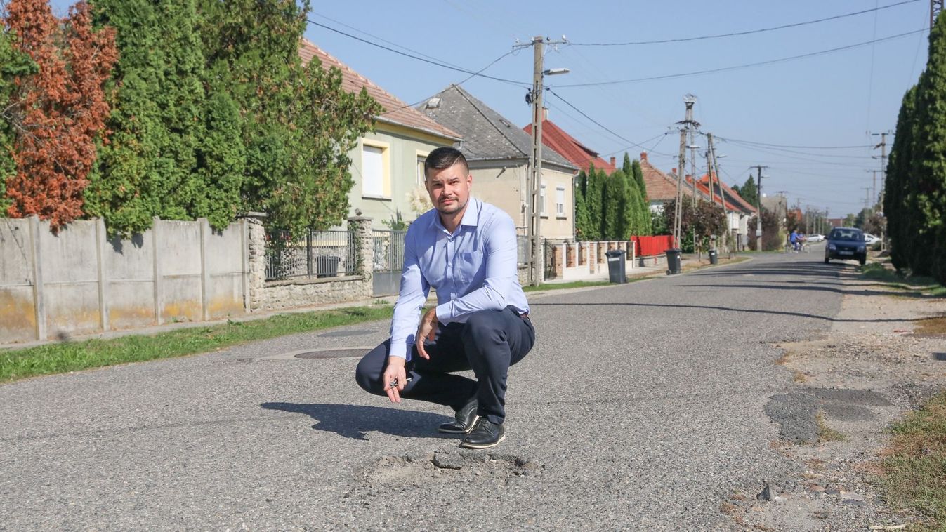 Megújuló utak, gyalogátkelő, parkolók, futókör Csepregen