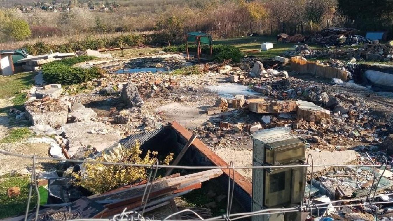Szívszorító: így néz ki az esztergomi robbantás helyszíne