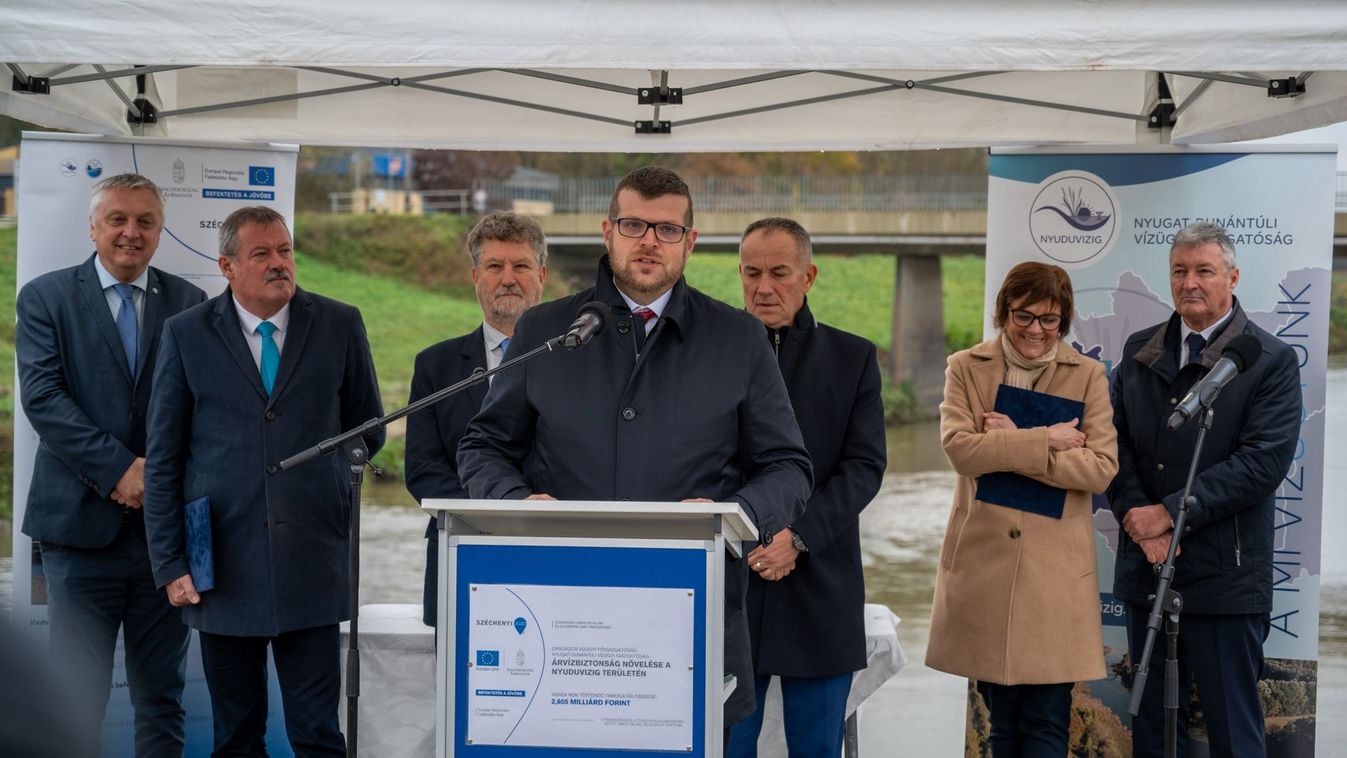 Jól vizsgázott a védelmi rendszer - lezárult az árvízbiztonság növelésére irányuló projekt Szentgotthárdon