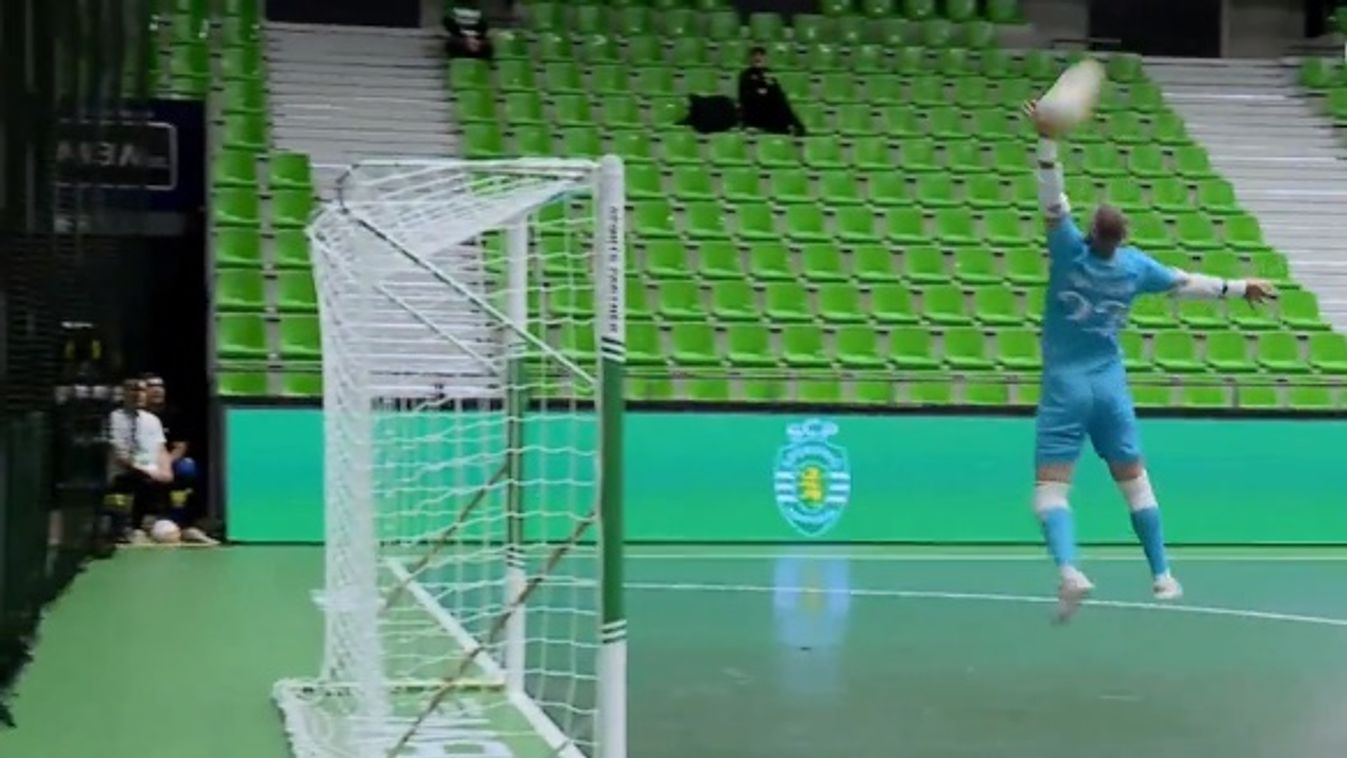 Videó - Káprázatos gólt szerzett a BL-ben a Haladás játékosa: saját alapvonaláról talált a kapuba