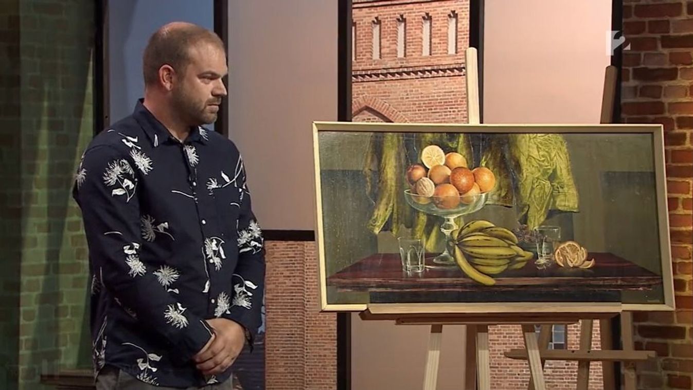 Elkapta a hév: Nagyházi Lőrinc 200 ezret adott a szombathelyi férfi 15 ezres festményéért - Videón mutatjuk a licitet