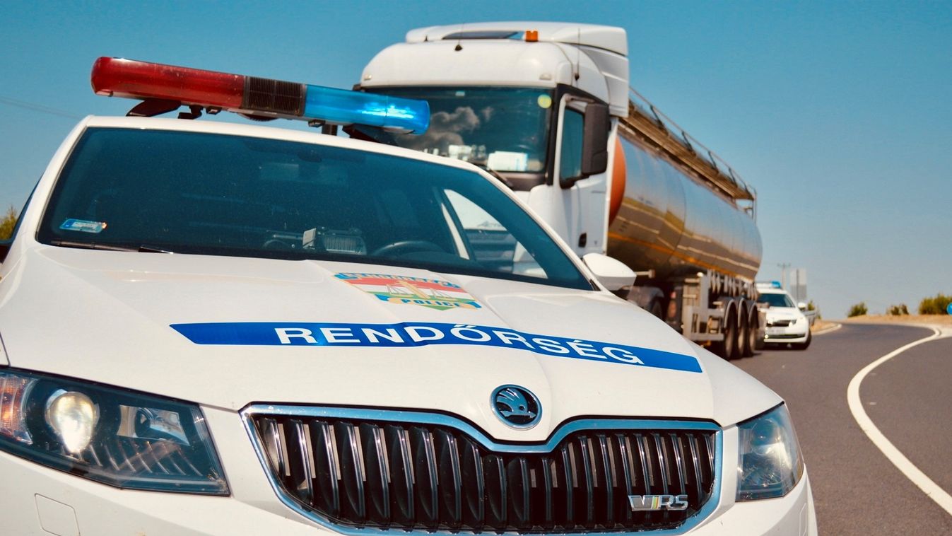 A tehergépkocsikra és a buszokra összpontosítanak a vasi egyenruhások