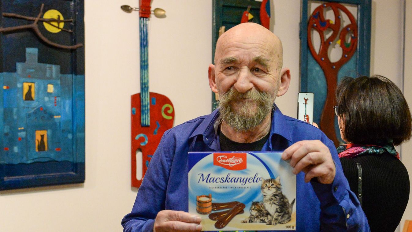Ilyen a macskakarma: Szendiszücs-tárlatnyitó rózsás hangulatban a BDK-ban, madarakkal, gombokkal, kanállal, villával