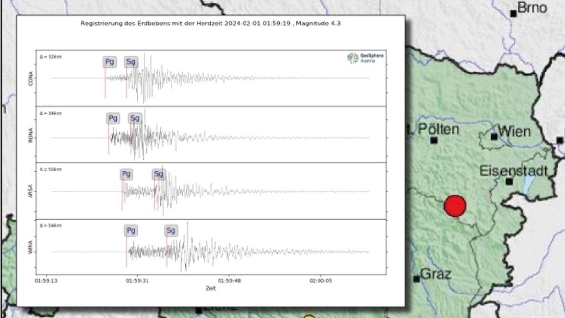 Földrengés volt Ausztriában