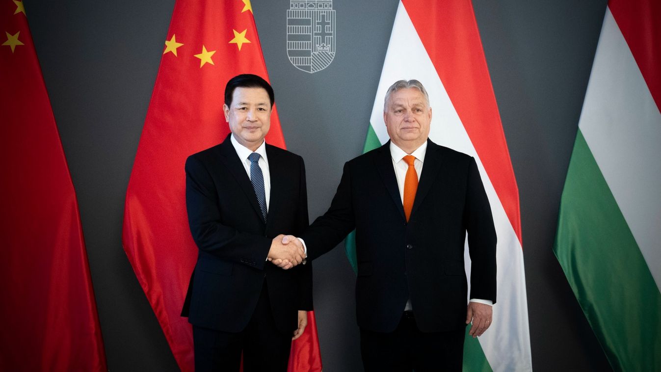 Orbán Viktor a kínai közbiztonsági minisztert fogadta a Karmelitában