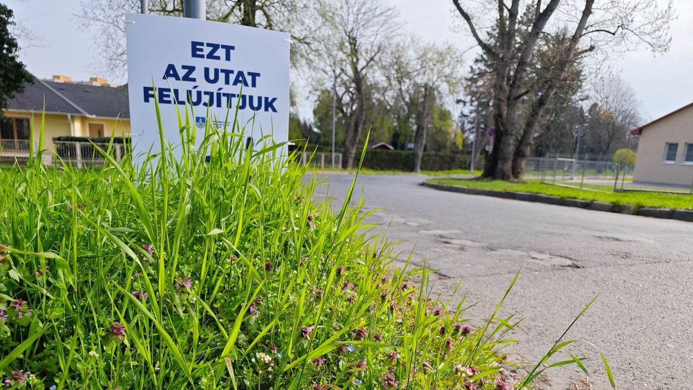 Már a fű is benőtte az ígérgető táblát Szombathelyen - fotók