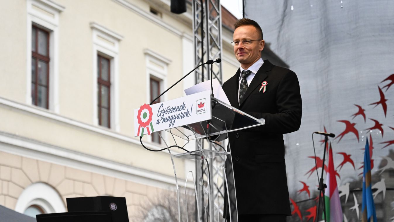 Szijjártó Péter: Árulók mindig voltak, de az üzenet ugyanaz (videó)