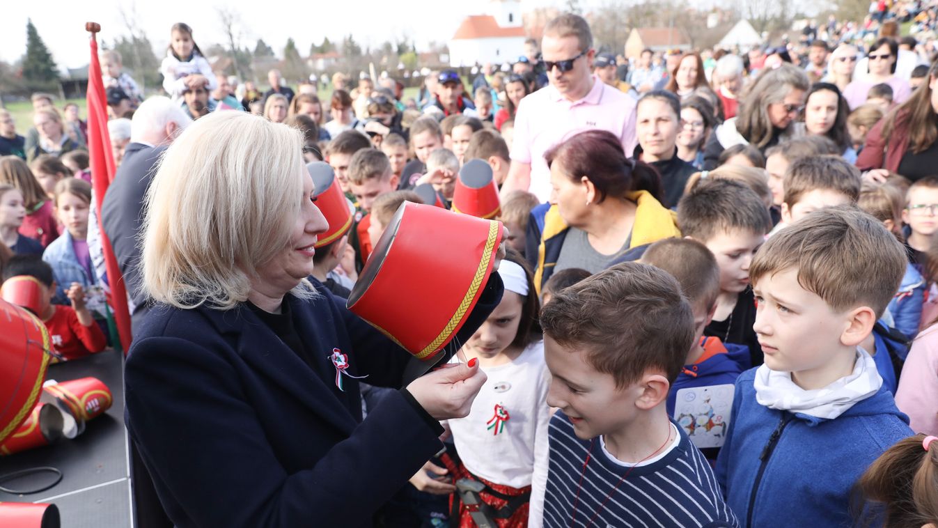 A Fidesz és a KDNP szombathelyi szervezetei is megünnepelték március 15-ét - fotók, videó