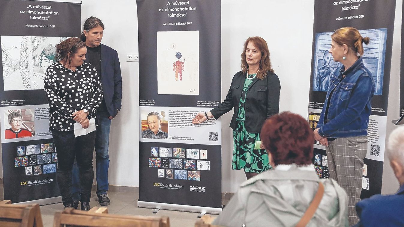 VAOL – Egy különleges kiállítás Szombathelyen: Holokauszt-túlélők történetei váltak műalkotássá