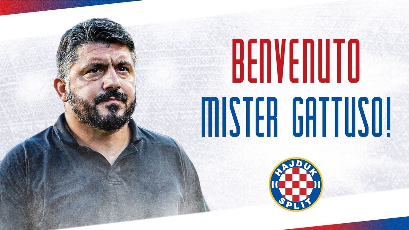 Gattuso a Hajduk Split új trénere