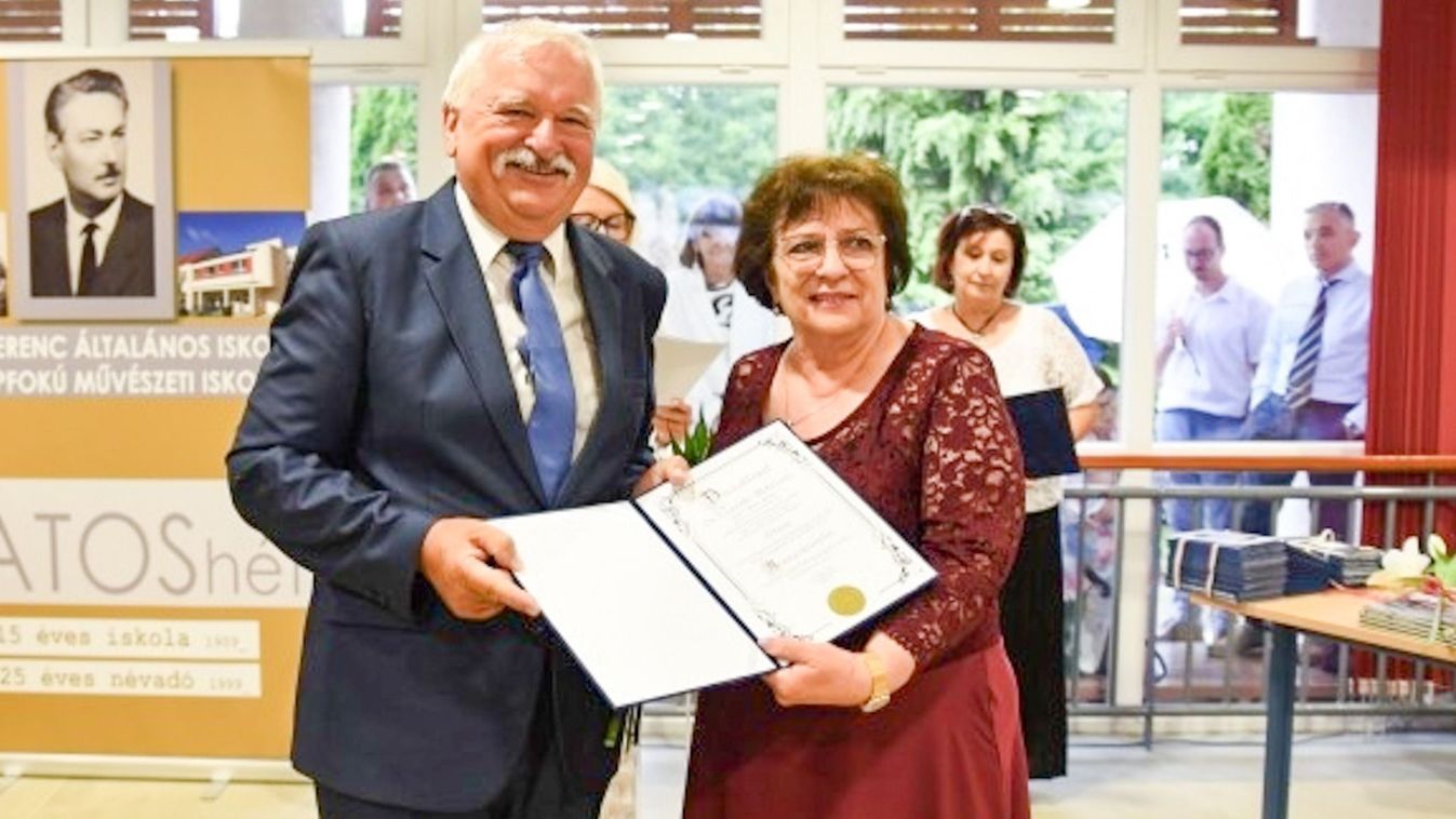 Két arany és egy gyémántdiploma – jubiláló nyugdíjas pedagógusok a vépi iskolában