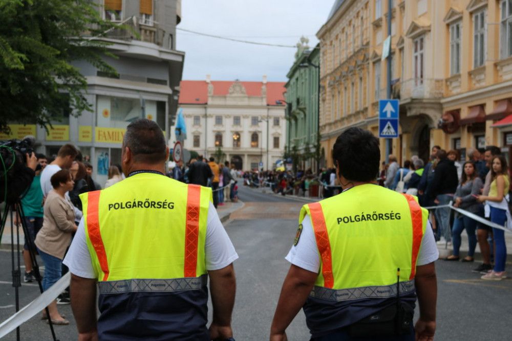 Polgárőrök a Savaria Karneválon