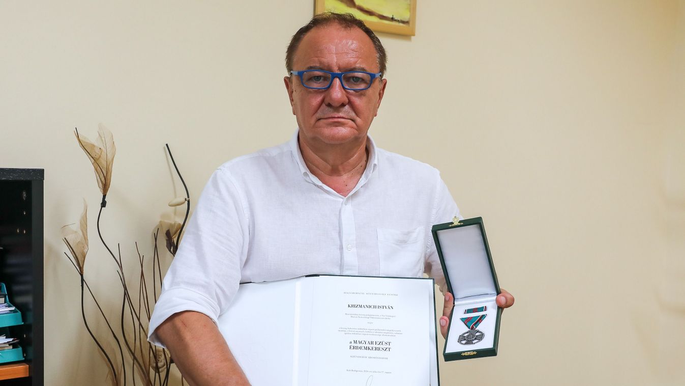 Kitüntetést kapott Krizmanich István, Horvátzsidány polgármestere