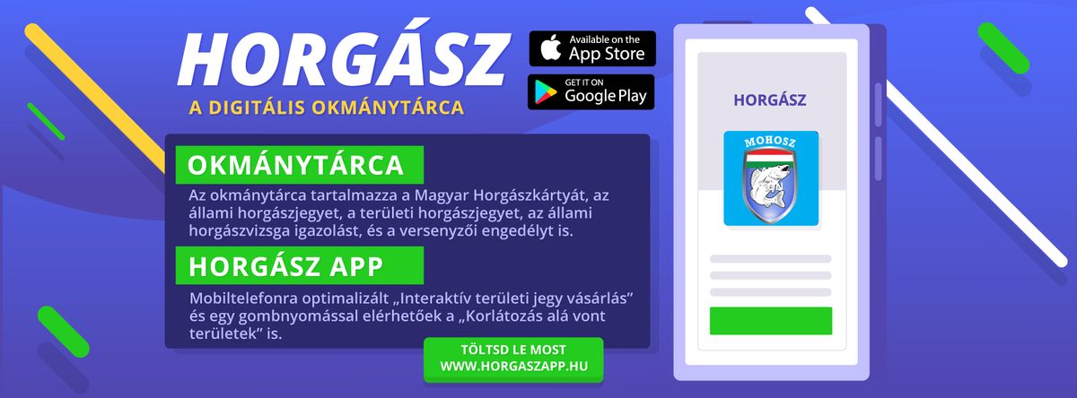 Már elérhető a horgászapplikáció