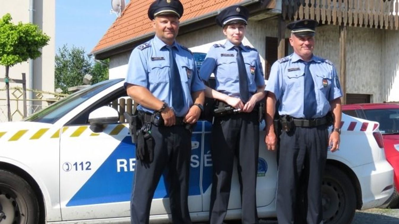 Hétköznapi hősök: Bátorságért Érdemjelet vehettek át a Kőszegen életet mentő rendőrök