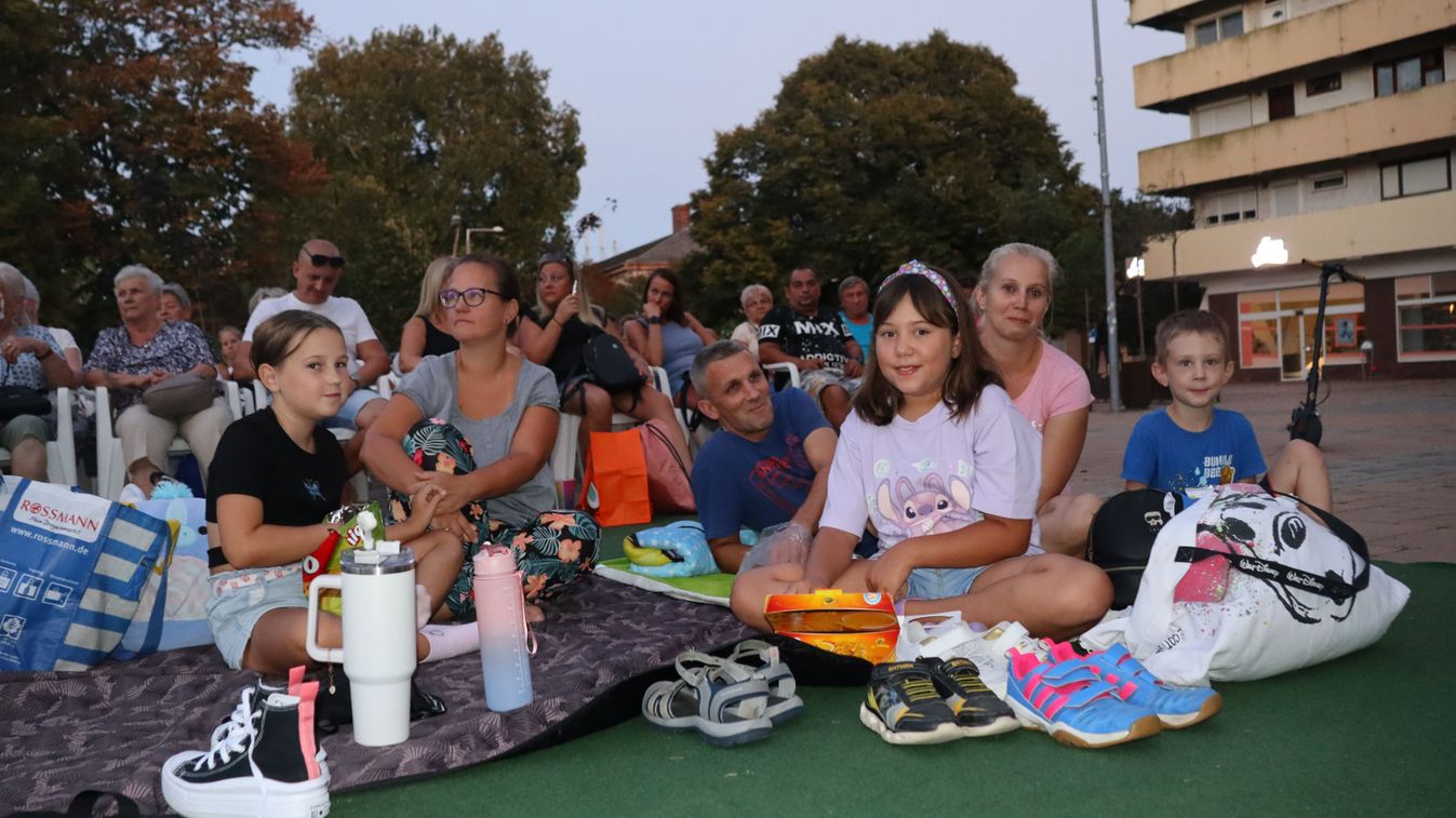 Piknik mozi - Celldömölkön így búcsúztak a nyártól