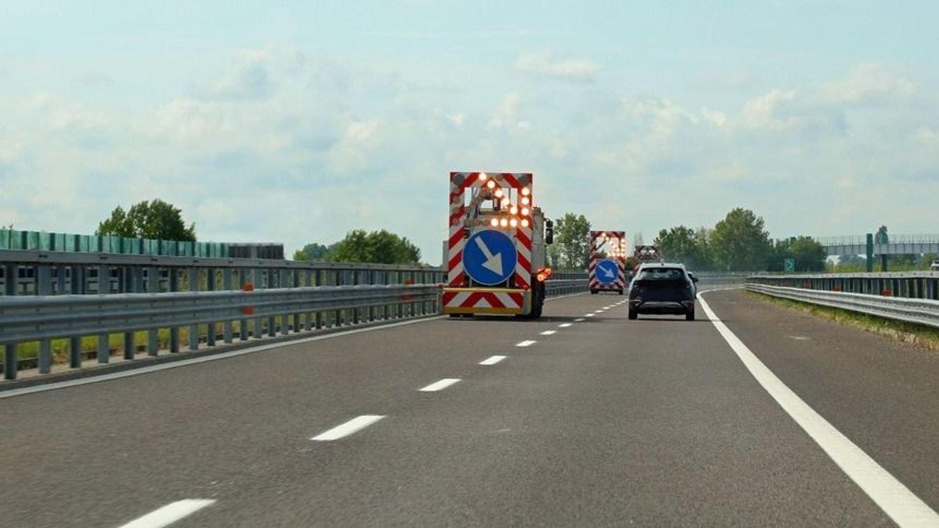 Készüljenek torlódásra az M1-esen a főváros felé autózók